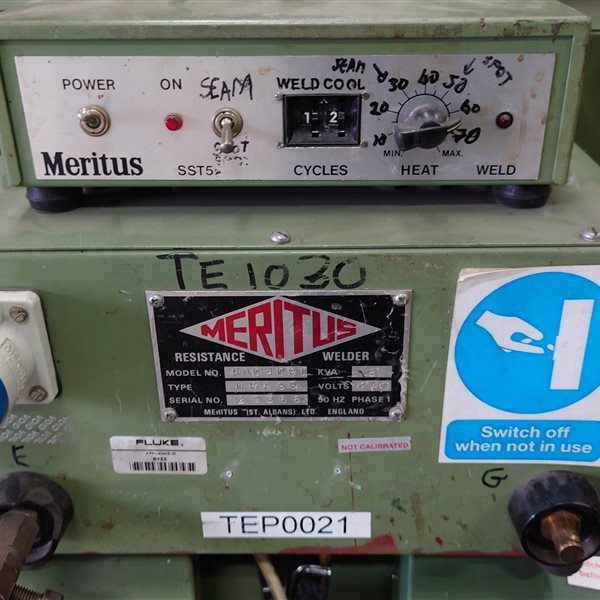 Meritus single sided resistance poke welder 8kva from £900 GBP